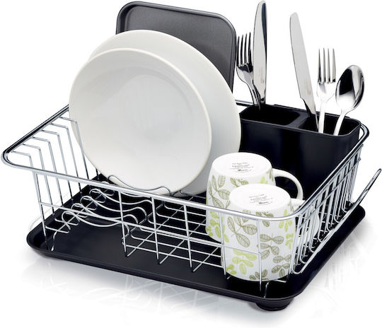 Kitchen Craft Metallisches Schwarz Spülbeckenablauf 42x30.5x15cm