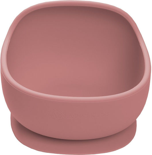 AppeKids Детска Купа За Храна От Силикон Розова