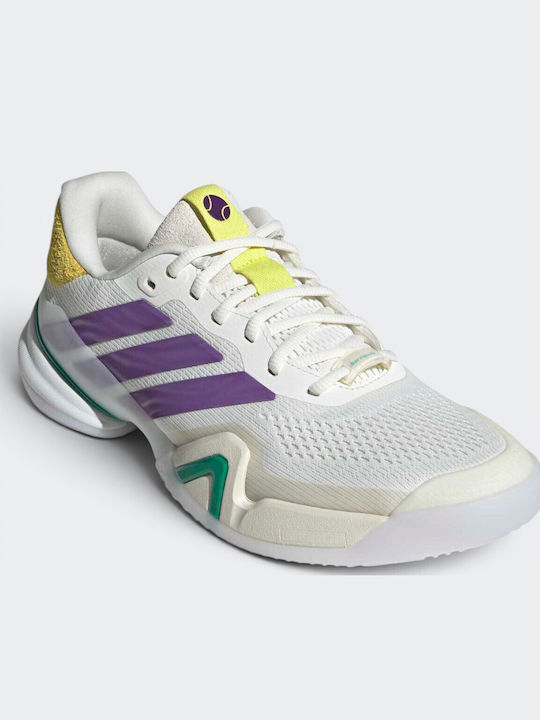 adidas Barricade Мъжки Обувки за Тенис Бели