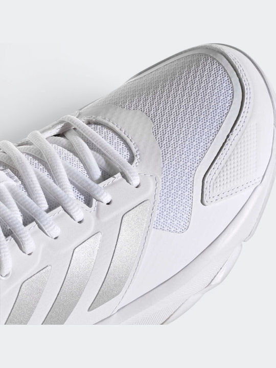 adidas Courtjam Control 3 Ftwr Дамски Обувки за Тенис Бели