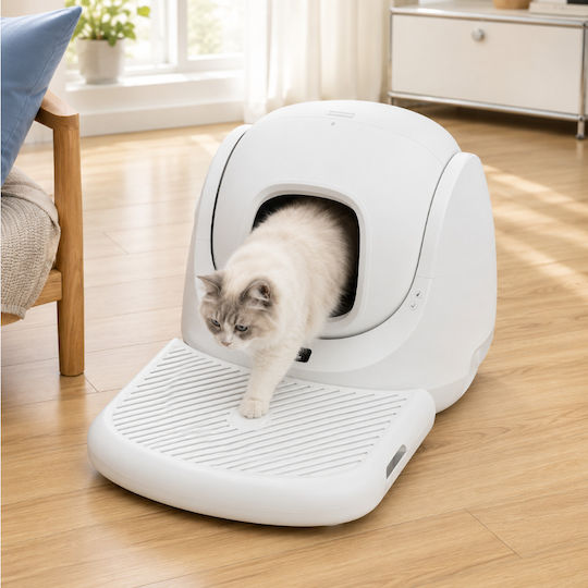 Catlink Γκρι Σκαλοπάτι Πρόσβασης Αυτόματη Τουαλέτα Γάτας Baymax Lite