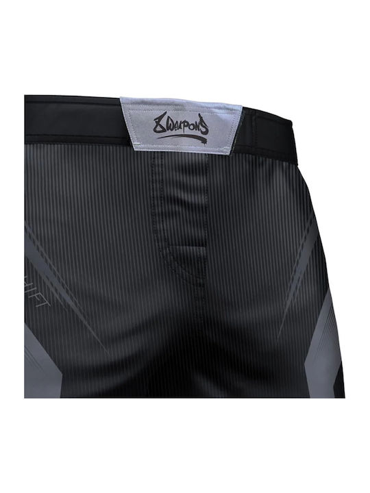 8 Weapons MMA Shorts Black