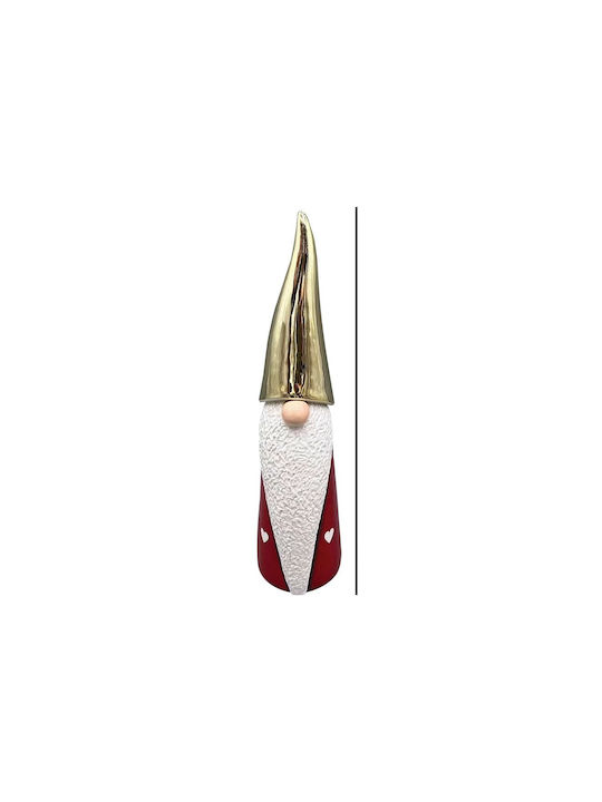 Lianos Keramisches Tisch-Weihnachtsbaumschmuck Weihnachtsmann Roségold 9 X 9 X 35 H Cm Ag2211014 Lianos Keramisches Tisch-Weihnachtsbaumschmuck Weihnachtsmann Roségold 9 X 9 X 35 H Cm Ag2211014