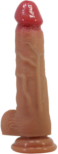 Pretty Love Dildo Realistic Cu Ventuză Maro 20.5cm