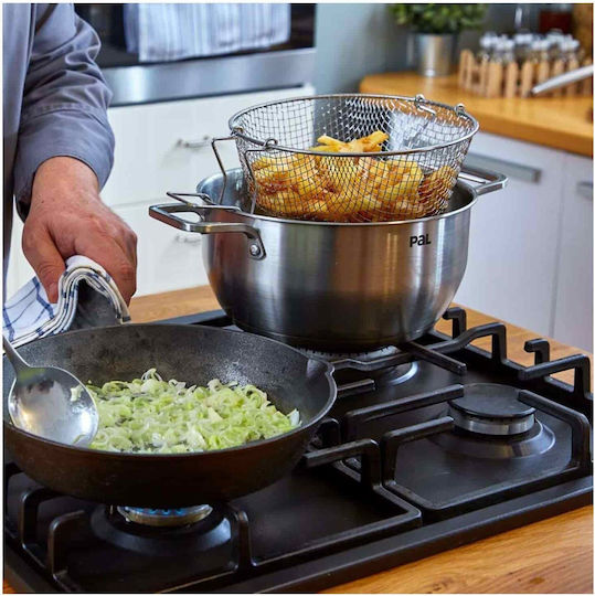 Pal Titanium Pro Oală Friteuză Din Oțel Inoxidabil 4.5lt 24cm