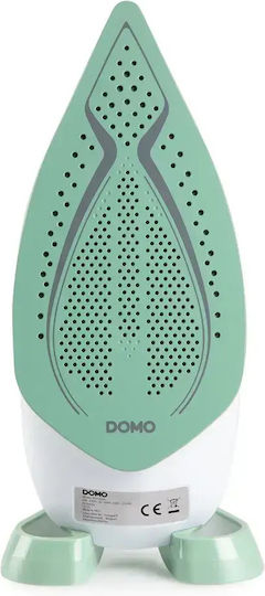 Domo Fier de Călcat cu Aburi 2830W cu Talpă Ceramică și Debit Continu de Abur 50g/min