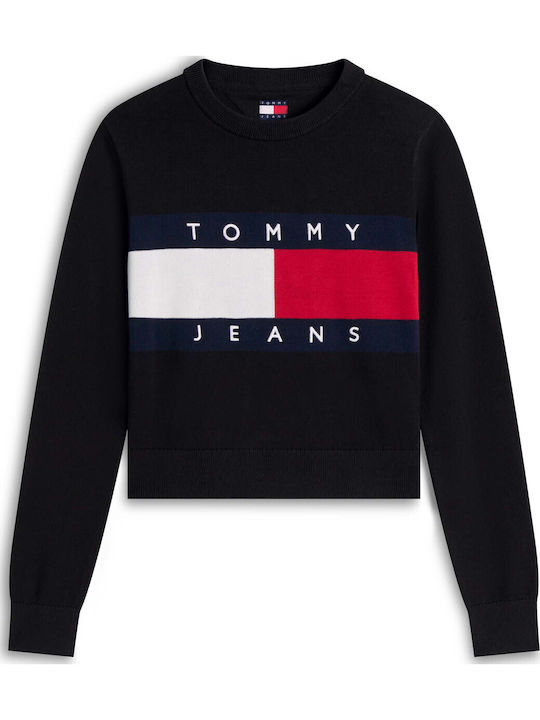 TJW Flag Crew Neck Women's Long Sleeve Cotton Sweater TJW Flag