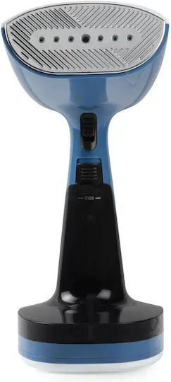 Domo Domo Bekleidungsdampfer Hand 1960W mit Wassertankkapazität 220ml Blau