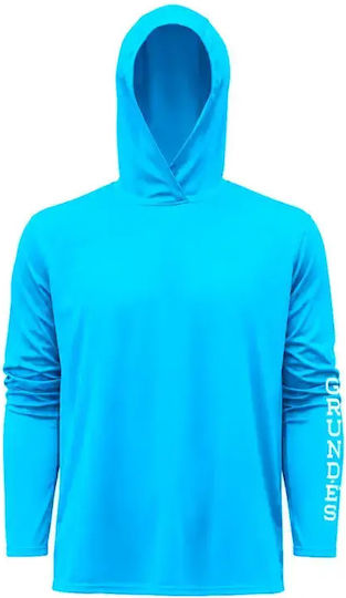 Риболовна блуза Grundens Tough Sun Hoodie UPF 50 Anchor