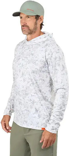 Риболовна блуза Grundens Tough Sun Masked Hoodie Upf 50+ Mist