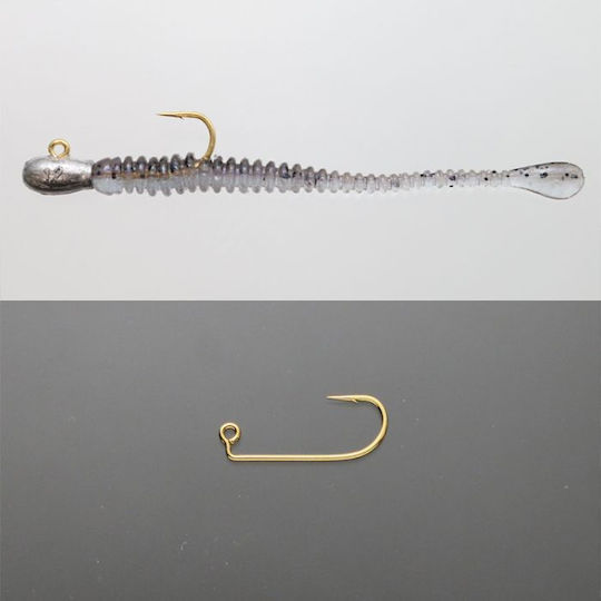 Sled Head Issei Umitaro Levelling Head Thick Shaft Golden Hook 2gr