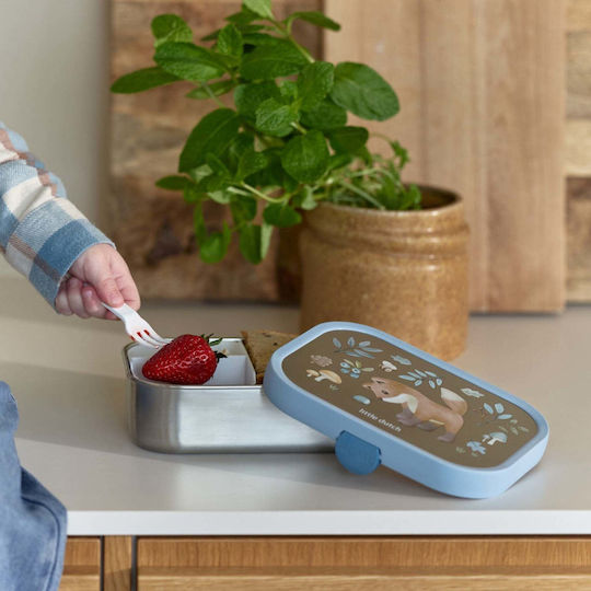 Little Dutch Stainless Steel Kids Food Set Campus Forest Friends