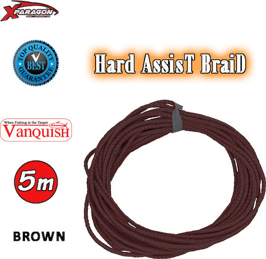 Angelschnur X-Paragon Hard Assist Braid Rote 0.80mm