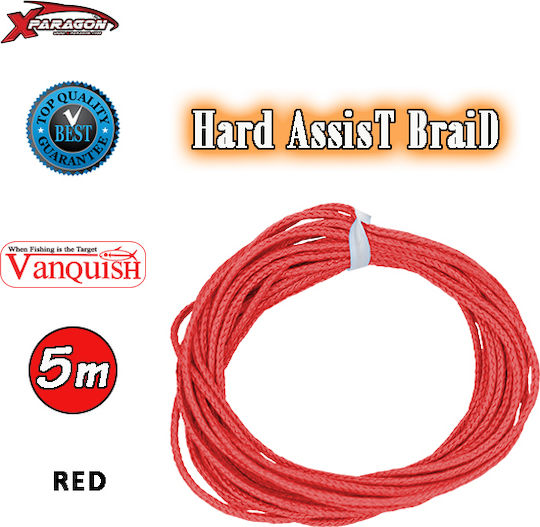 Angelschnur X-Paragon Hard Assist Braid Kaffee 0.75mm