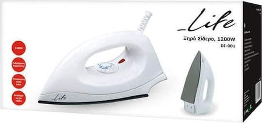 Life DI-001 Dry Press Travel Iron 1200W