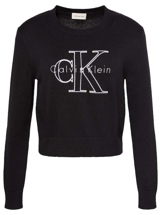 Women's Cotton Long Sleeve Black Top