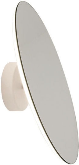Zambelis Lights 2666 Wall Mirror White and LED Lighting Diameter 30cm Zambelis Lights 2666 Wall Mirror White and LED Lighting Diameter 30cm