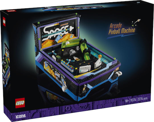 LEGO Icons Arcade Pinball Machine 2274 bucăți