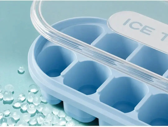 Verk Group Eiswürfelform aus Silikon mit Deckel Braune