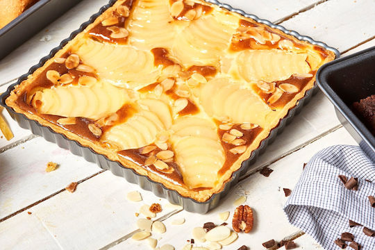 De Buyer Bakeware Tin For Tart With Removable Bottom 23x23cm