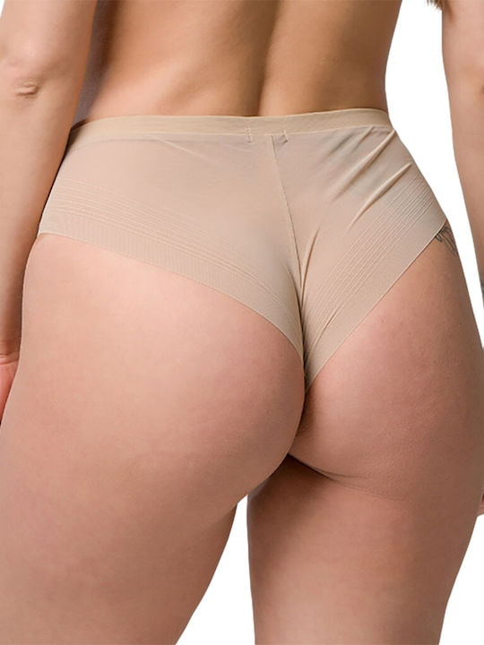 Women's Brazil Seamless Beige