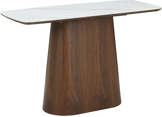 Totem Конзолна маса Walnut White Д120xШ50xВ76cm
