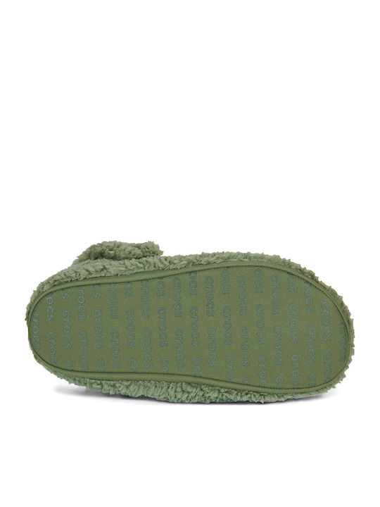 Classic Cozzzy Clogs Women's Green Slippers