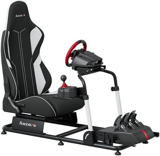 Huzaro Lenkradbasis Pedal Cockpit Sim Racing Verstellbarer Sitz Schwarz Speed 5.5 5900415031529