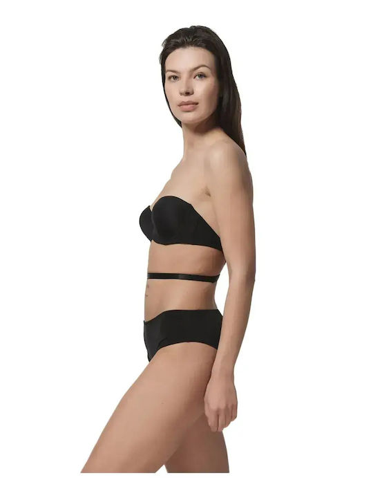 Secret Sense Bra without Padding Underwire Black
