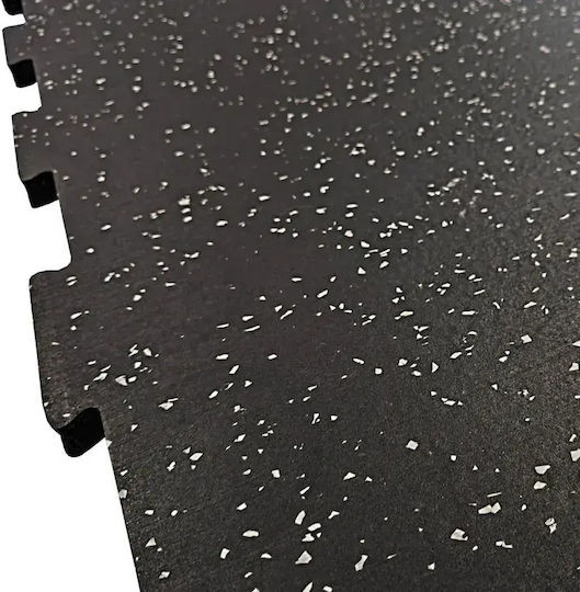 Olympus Sport Δάπεδο Παζλ Γυμναστηρίου Μαύρο 1τμχ