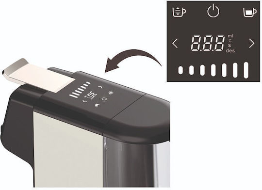 Espresso Machine PREM-40578 Primo Hot & Cold 4 in 1 20Bar Digital Ivory-103 with Decorative Chain