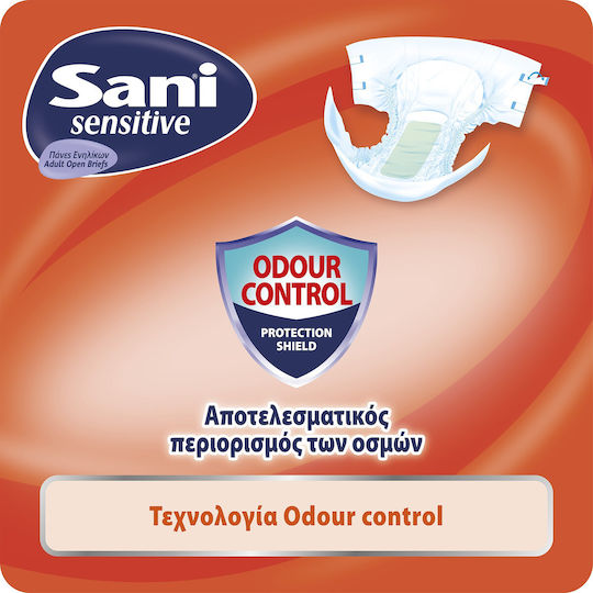 Sani Sensitive Extra Protection Incontinence Diapers XLarge 10pcs