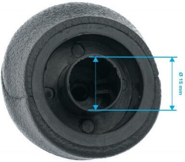 Mâner Schimbător Viteze VW Transportator V 7h0711113 6b Negru Cromat 7h0711113