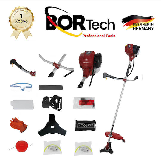 Bortech Τετράχρονο Βενζινοκίνητο Χορτοκοπτικό Ώμου / Χειρός 3hp 5kg