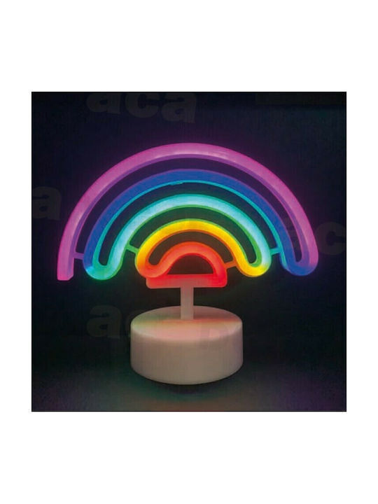 Aca Rainbow Dekorative Lampe Mehrfarbig