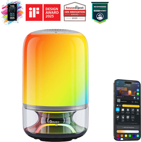 Govee Smart Διακοσμητικό Φωτιστικό 2 Pro X Sound By Jbl LED RGBIC
