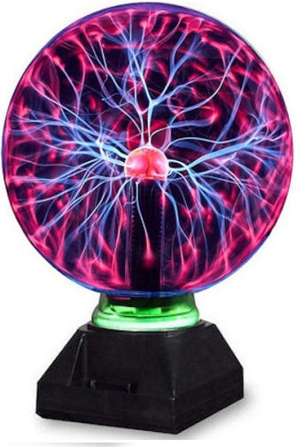Magic Plasma Light Ball Dekorative Lampe Plasma-Kugel Schwarz