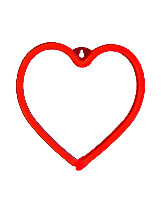 Forever Light Decorative Lamp Heart Red