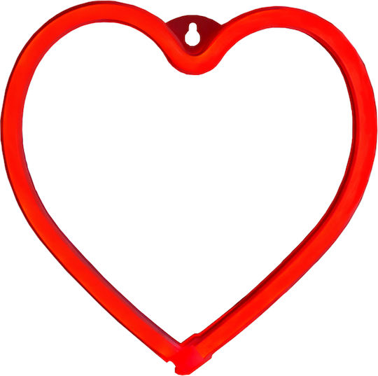 Forever Light Decorative Lamp Heart Red