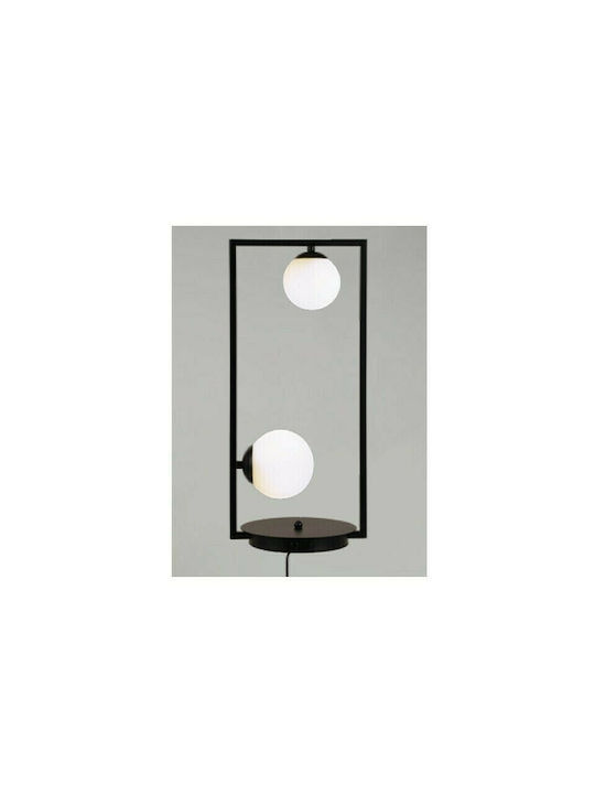 Aca Quadro Decorative Lamp Black