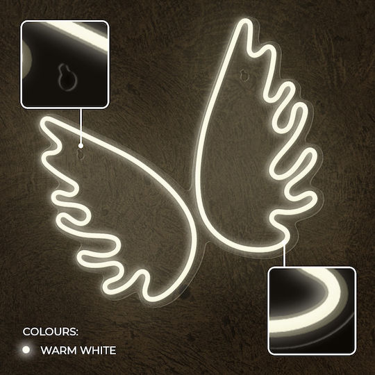 Forever Light Decorative Lamp White