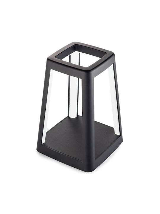Lexon Design Laterne Tragbare LED-Lampe Schwarz