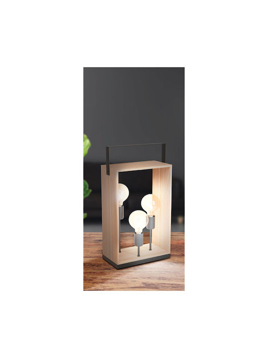 Eglo Famborough Decorative Lamp with Socket for Bulb E27 Beige