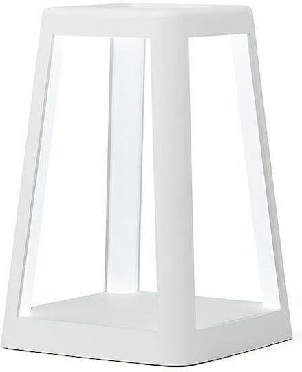Lexon Design Laterne Tragbare LED-Lampe Weiß