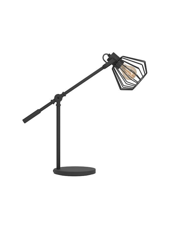 Eglo Tabillano 1 Decorative Lamp with Socket for Bulb E27 Black