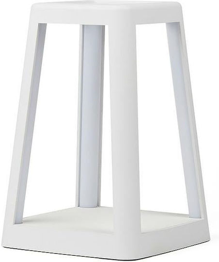 Lexon Design Laterne Tragbare LED-Lampe Weiß