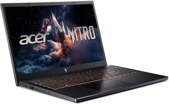 Acer Nitro V 15 15.6" IPS FHD 165Hz (i7-13620H/16GB/250GB SSD + 16GB SSD/GeForce RTX 5060/W11 Pro) (Международна английска клавиатура)