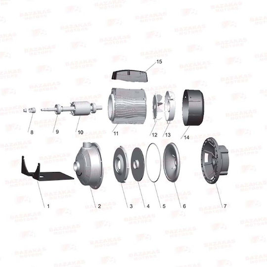 Leo Group Electric Surface Water Pump Centrifugal 2hp Three-Phase