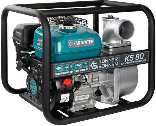 Könner & Söhnen Engine Pump KS 80 Gasoline Surface Water Pump 9hp