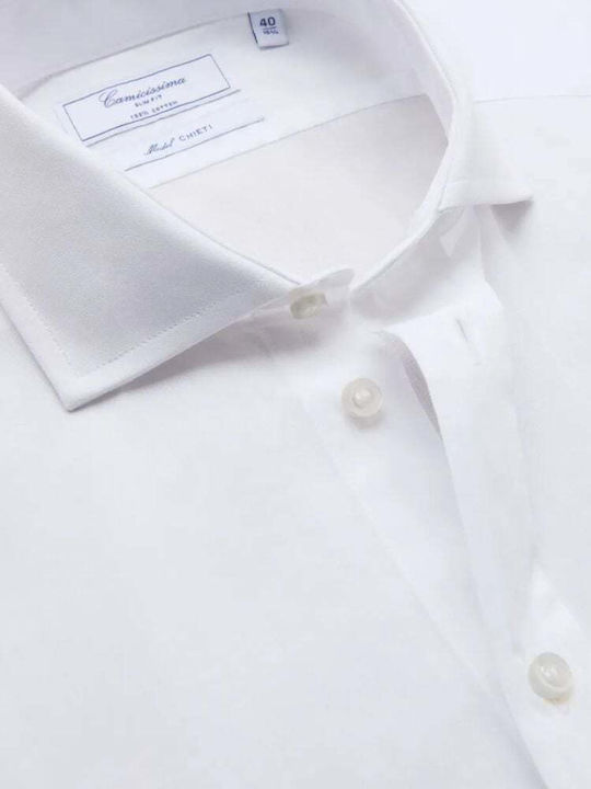 Long Sleeve Shirt Narrow Fit White